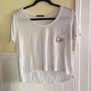 Brandy Melville Elephant Top with Pocket